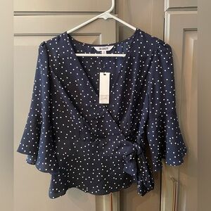 BB Dakota Wrap Blouse
